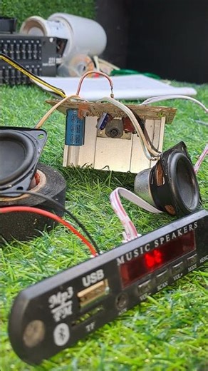 How to Build a 12V Stereo Amplifier using LA42102 (CRT TV Salvage)#tvrepair #bass #electronicsrepair