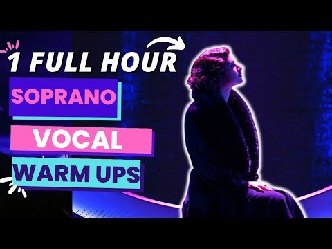 1 FULL HOUR | Coloratura Soprano Vocal Warm Ups - Full Range Singing Exercises