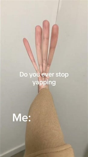 Im a master of yapping