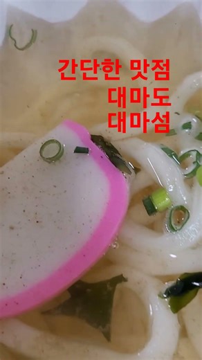 간단한점심#대마도#대마섬 #아름다운꽃 #맛집소개유투버 #나연식당
