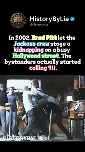 Brad Pitt's CRAZY 2002 Jackass Prank (Cops Called!) 🚨