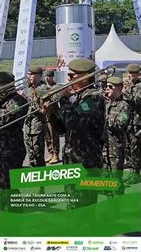 Banda da Escola Sargento Max Wolf Filho Encanta a Abertura do Minas Agro Tech
