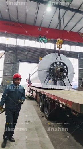 15TPD Waste Tyre Pyrolysis Machine Shipping to Thailand | Factory Loading