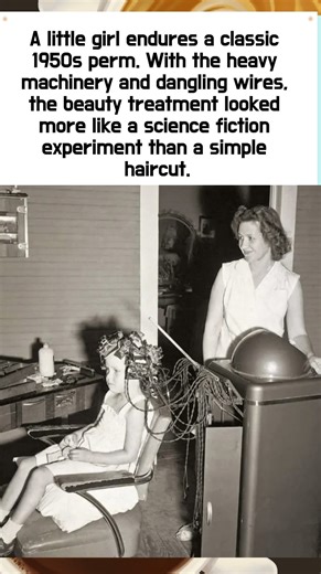 Beauty or Sci-Fi? Getting a Perm in the 1950s