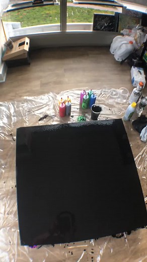 New painting “Left Brain, Right Brain” #trending #art #artist #fyp #foryoupage #abstractpainting