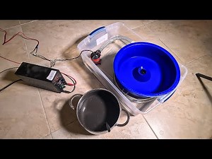 Blue Bowl separation of Pulverized PCB Components for Gold Recovery