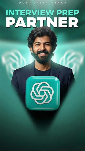 Dodagatta Nihar on Instagram: "Meekosam Prompt ikkada attach chesthunna🔥 Prompt: Everyday at 9 AM, Search the web for entry-level Data Analytics roles posted or updated in the last 1 day. Only include verified, reputable companies or startups. For each role, include job title, company, location and a direct application link. and Email the compiled list. Migitha Prompts kosam naa broadcast channel check cheyyandi akkada mention chesanu😌 Follow @niihaaarrrr for more such useful content :) ChatGP