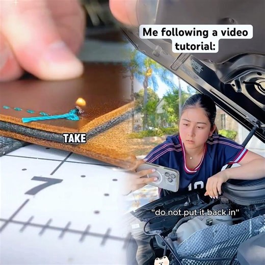 Tutorial’s fault guys #sofimanassyan #funny #relatable