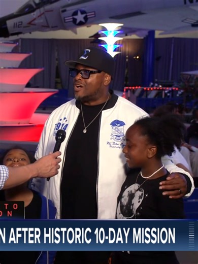 ABC News’ Trevor Ault talks with NASA astronaut Victor Glover’s fraternity brother and his two daughters as they share how proud they are — and their favorite moments from watching the mission.