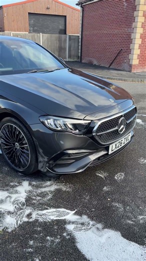 Mercedes E300 de for standard wash