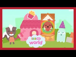 Sago Mini World: Kids Games -Neighborhood Blocks | Build your own friendly town!