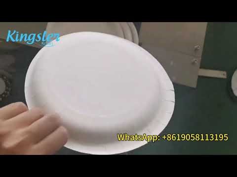 Paper plates making machine