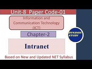 Intranet Video Lecture | Information and Communication Technology (ICT) for UGC NET