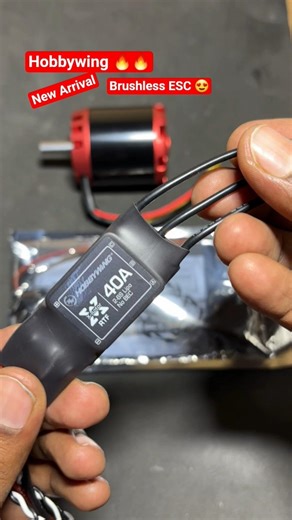 🔥 Unleashing Beast Mode Esc !!😮Hobbywing Esc with Bldc Motor #diyprojects #rcplane #shorts #diy
