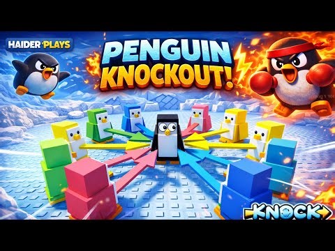 Penguin Knockout 🐧🔥 | Crazy Roblox Gameplay + NCS Beats