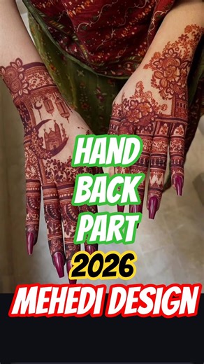 Back hand mehedi design. হাতের মেহেদী