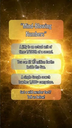 Fun Facts — 3 Mind-Blowing Number Facts You’ll Never Forget! 🔢🤯 #shorts #MathFacts