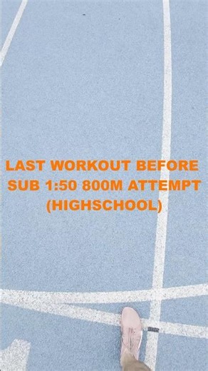 Training for SUB 1:50 800m (HIGHSCHOOL) #800m #trackandfield #athletics #track #athlete #highschool
