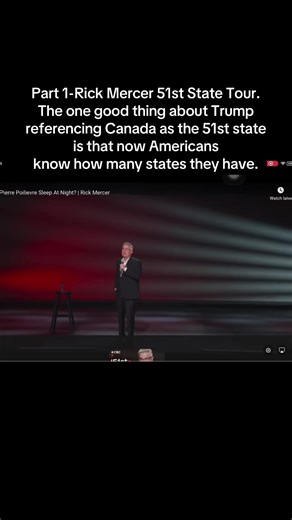 Part 1 Rick Mercer 51st State Comedy Tour.