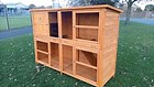 EXTRA LARGE RABBIT HUTCH THUMPER DELUXE 2 TIER | eBay UK