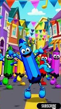 Crayon Parade | A Colorful Kids Rhyme