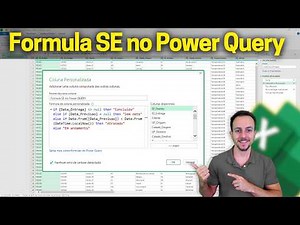 Add Custom Column in Power Query Excel | Automatic Status with IF()