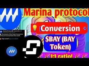 Marina Protocol $BAY Conversion EXPLAINED in Hindi Now