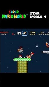 Super Mario World Star World 4