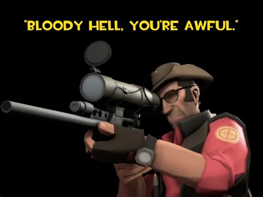 【TF2】各佣兵控制Sniper的语音（友善程度递减版）