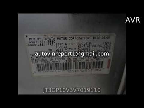 JT3GP10V3V7019110 1997 Toyota RAV4