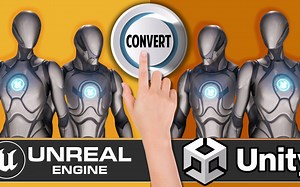 虚幻引擎5！到 Unity2023资源 一键完成！