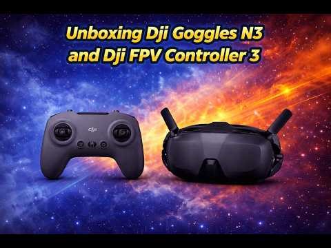 Watch Unboxing DJI Goggles N3 & FPV Controller 3 #djineo2 #dji #unboxing #drone #djigoggles