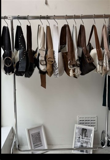 Find my cowhide bags at the Pop-Up store @🔖Our Closet #cowhide #cowhidebag #handmadebags