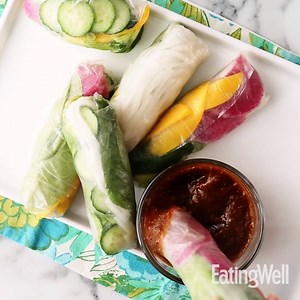 114K views · 279 reactions | Watermelon Radish & Avocado Summer Rolls RECIPE HERE: https://trib.al/Xt65lgI | EatingWell | Facebook