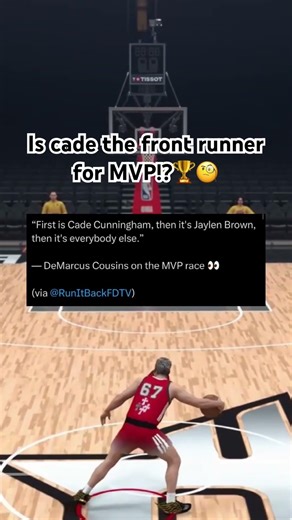 is cade the front runner for MVP?! #nba2k26 #2k26 #2k