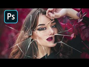 Broken Glass Effect in Photoshop – Easy & Eye-Catching Tutorial