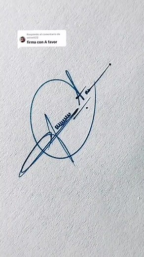 Ideas de firmas elegantes con la letra A