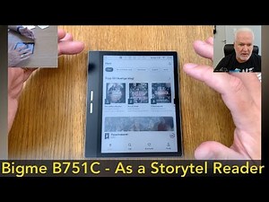 Bigme B751C is the perfect Storytel e-Reader