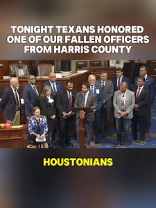 Tonight we honored Harris County Constable Precinct 4 Corporal Maher Husseini with a moment of silence on the House floor. He lived a life of service to our community and made the ultimate sacrifice when he was murdered in cold blood, a horrific act that happens far too often. 58 police officers have been murdered this year alone. We owe a huge debt of gratitude to all our officers, and their families, because everyday they put in their uniform to protect us they may not come home. A wife may lo