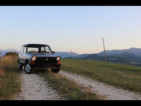 Autobianchi A112 Elegant 1981 On-board video
