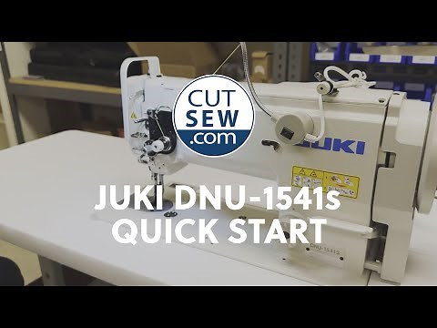 Juki DNU 1541s Quick Start Guide