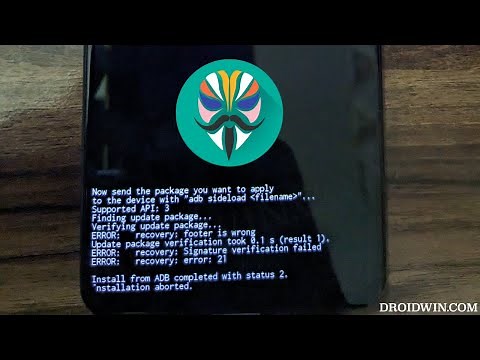 How to Fix Signature Verification Failed Error 21 when sideloading Magisk