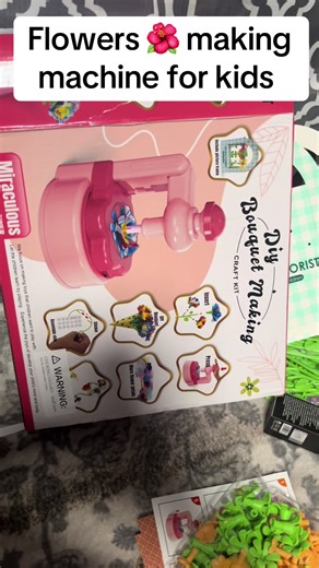 Flower making machine for kids perfect gift for Christmas #christmas #chrismasgifts #flowers #kids #toys