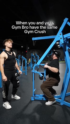 Bagging your gym crush, the hardest feat in the gym😂#fitness #gym #viral #youtubeshorts #shorts | Brodie Falgoust