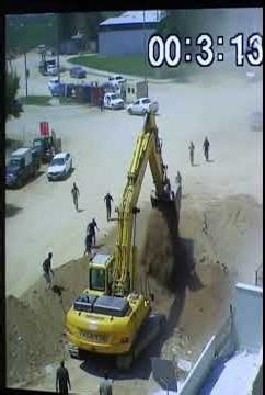 blow up underground pipes #explod #incident #excavator