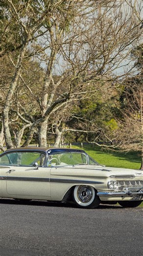 The definition of American cool. 🚗💨 #ChevroletImpala #ClassicCar #Lowrider #CruiseNight #Vintage | MINI Cooper Photography