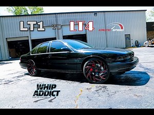 WhipAddict: 96' Impala SS Goes From LT1 to Supercharged LT4 with Suspension Upgrades at Kaotic Speed