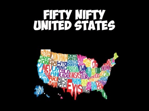 Fifty Nifty United States with Lyrics