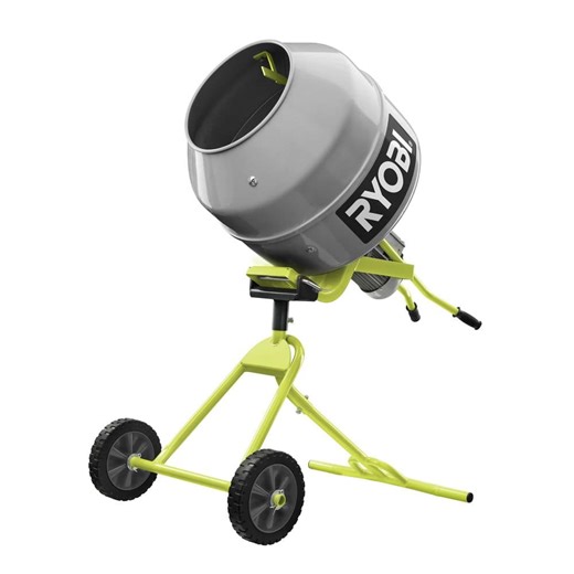 Check The Home Depot's Q&A Before Buying: RYOBI 5.0 cu. ft. Portable Corded Concrete Mixer with 270 lb. Capacity