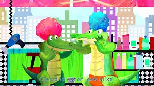 英文儿歌《Crocodile Alligator Song》